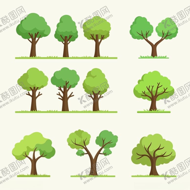 编号：48638412191414461398【酷图网】源文件下载-卡通树