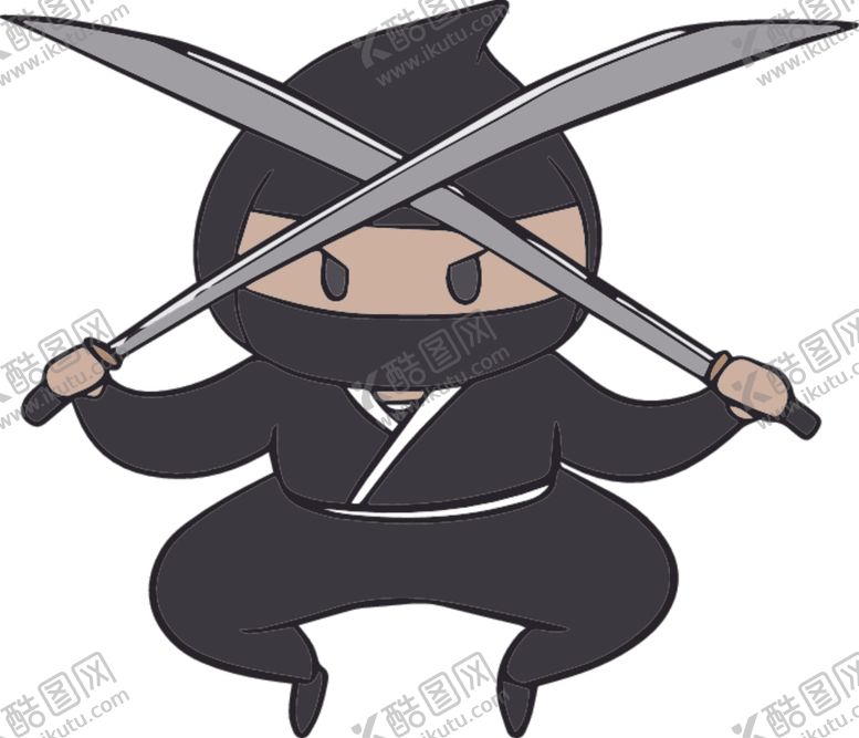 编号：28656610140912352201【酷图网】源文件下载-卡通忍者