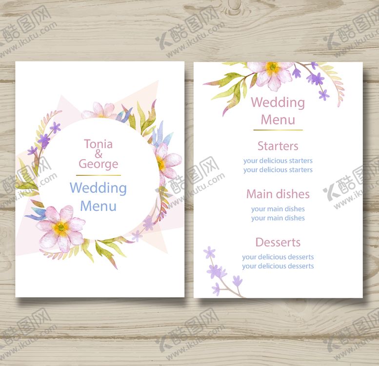 编号：96570409112033366925【酷图网】源文件下载-菜单模板设计