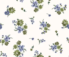 小碎花手绘大牌
