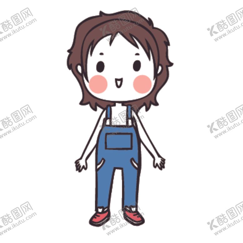 编号：38084909160147578668【酷图网】源文件下载-可爱人物形象插画