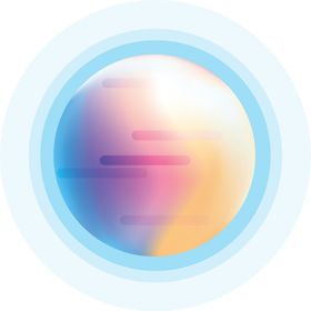 宇宙星空宇航员飞船插画图片