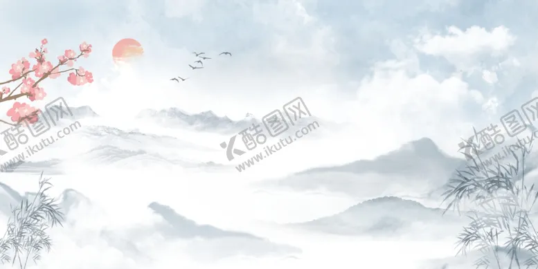 编号：91946803150726567846【酷图网】源文件下载-水墨背景图片