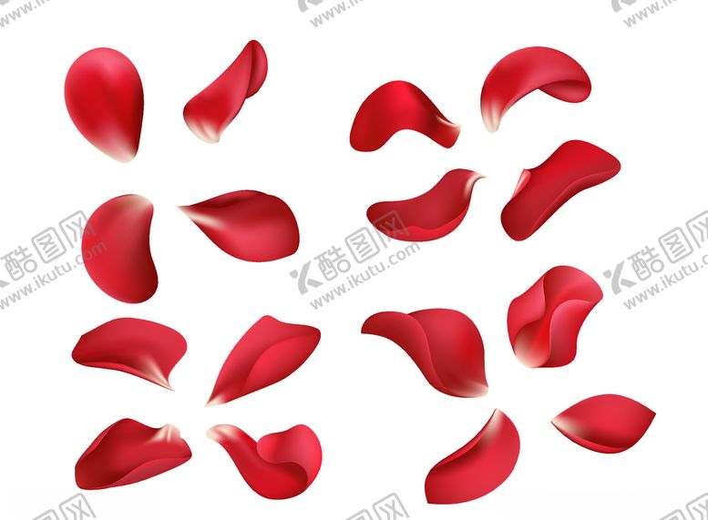 编号：99898309150059501560【酷图网】源文件下载-矢量多角度花瓣