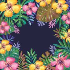 花卉底纹