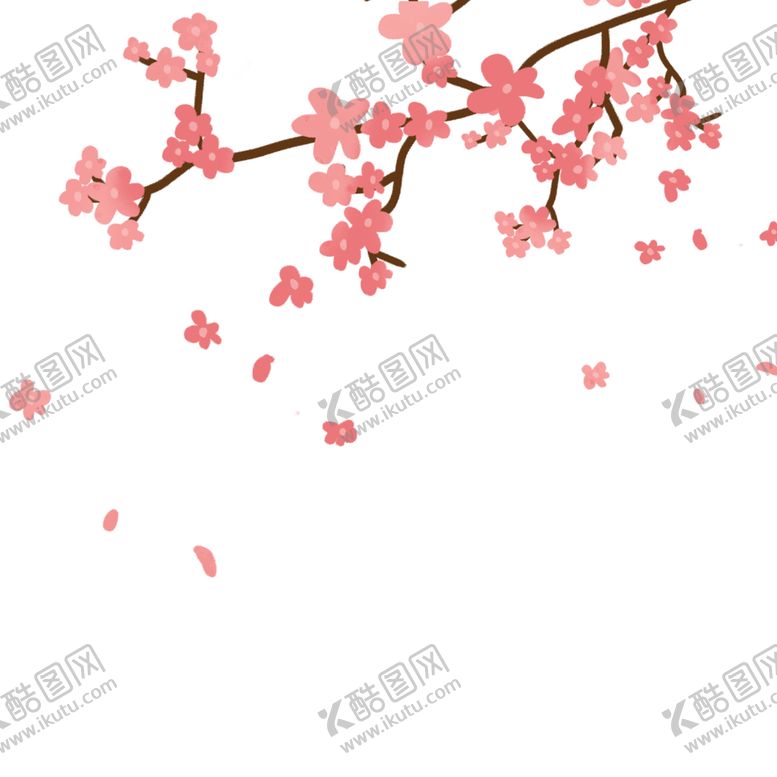 编号：23813105111903563178【酷图网】源文件下载-梅花树枝元素