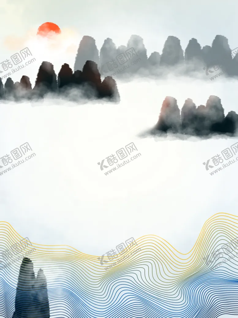 编号：84941912080551399677【酷图网】源文件下载-水墨画图片山水风景中国风