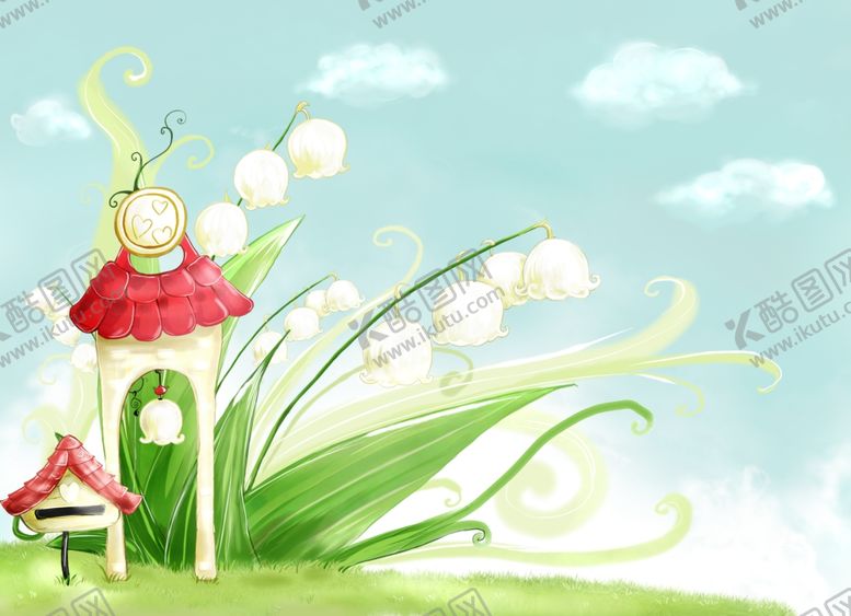 编号：34400609200134356606【酷图网】源文件下载-卡通唯美背景