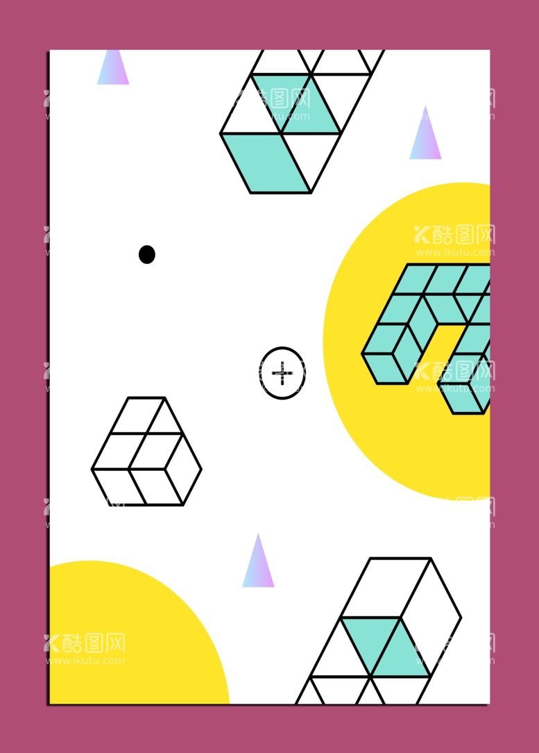 编号：75069601280656469070【酷图网】源文件下载-几何平面封面