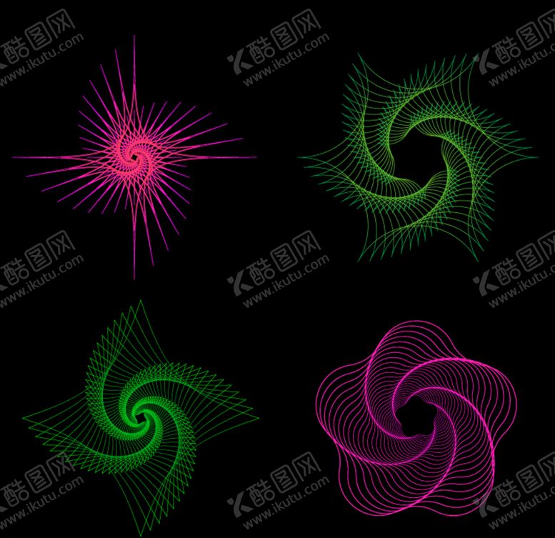 编号：24129207061041024507【酷图网】源文件下载-矢量花纹