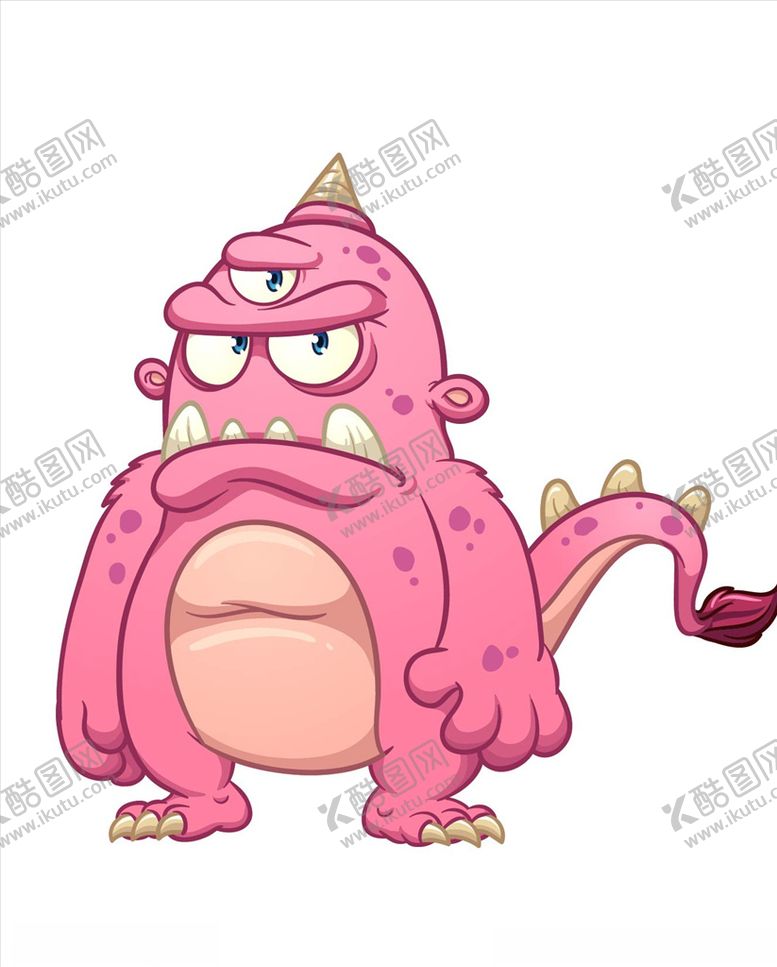 编号：76049009130640443680【酷图网】源文件下载-卡通怪兽