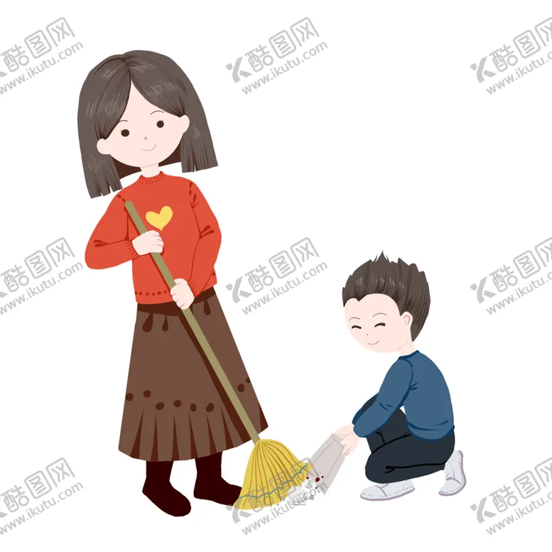 编号：63734402101546337383【酷图网】源文件下载-手绘劳动人民 