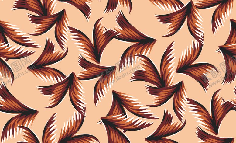 编号：87315309171251217417【酷图网】源文件下载-叶子半裙花