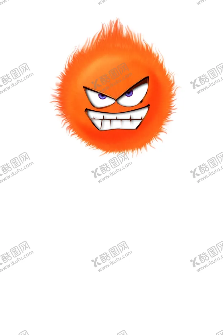 编号：62119402050419115056【酷图网】源文件下载-橘色毛球