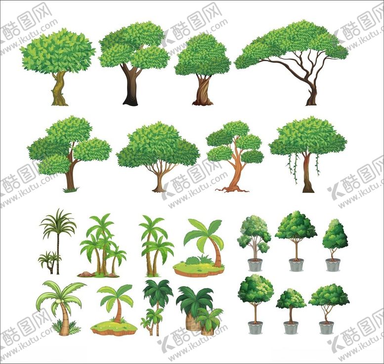 编号：10398504272258026211【酷图网】源文件下载-矢量树