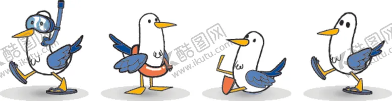编号：73992505101647167339【酷图网】源文件下载-卡通鸭子
