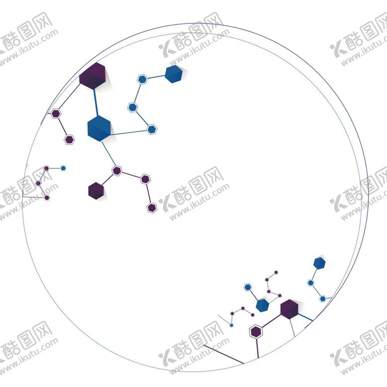 编号：64902712010124281289【酷图网】源文件下载-科技    边框    几何 
