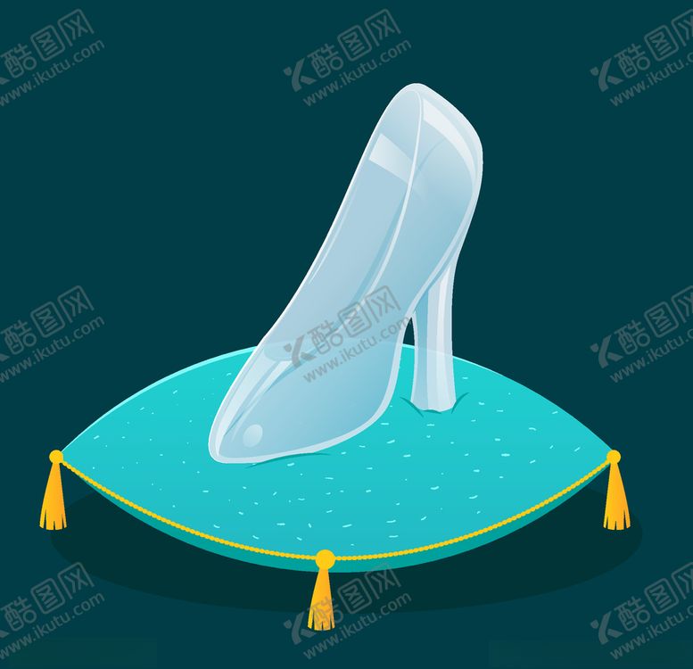 编号：55068709250941361327【酷图网】源文件下载-水晶鞋