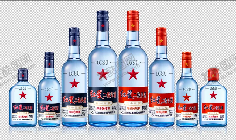 编号：83916709210325229058【酷图网】源文件下载-红星蓝瓶系列