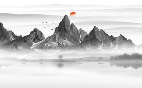 山水图 风景