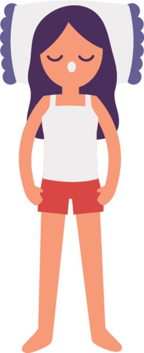 睡觉姿势眠休息