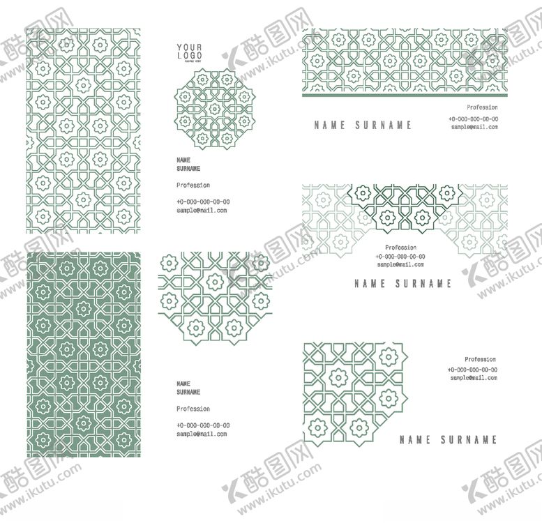 编号：67690509231354202079【酷图网】源文件下载-对称古典花纹