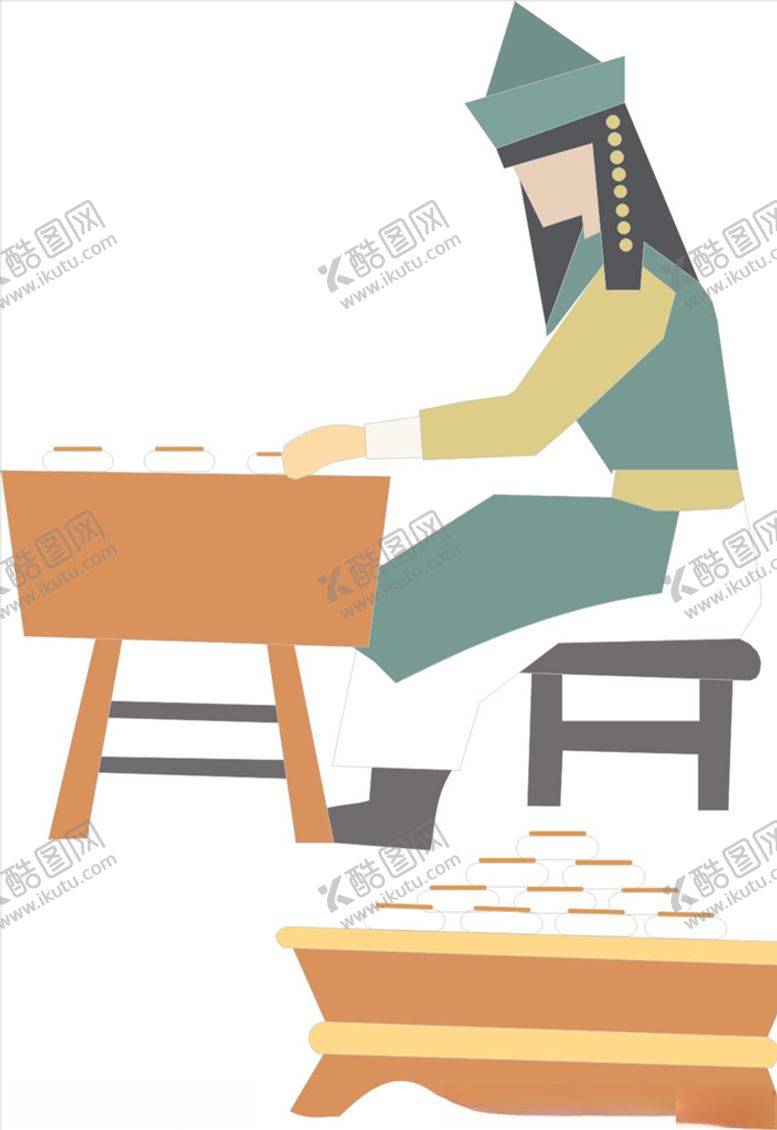 编号：40869705010004318439【酷图网】源文件下载-人物矢量图
