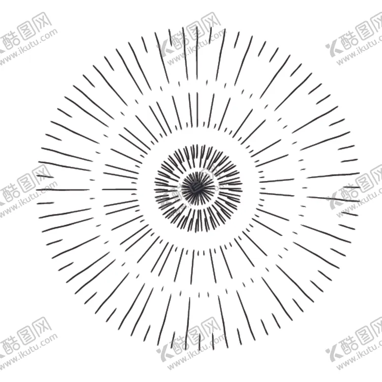 编号：64529909131024144703【酷图网】源文件下载-扩散线条简笔图案