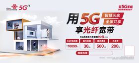 联通 5G 单页 宣传 海报 