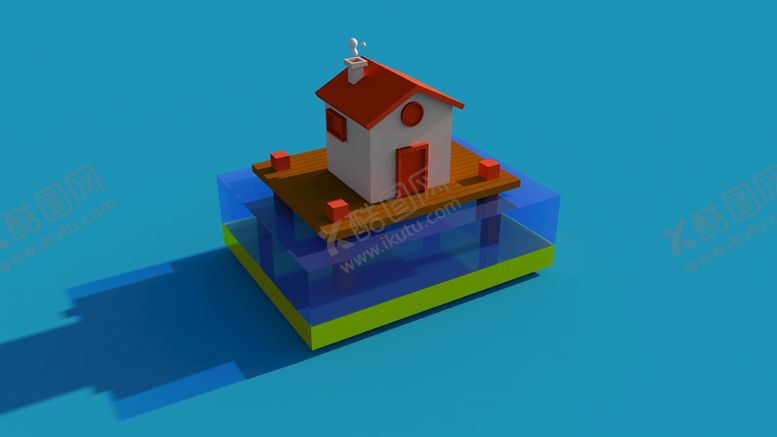 编号：15680410100317229357【酷图网】源文件下载-C4D 三维壁纸 定格20点 