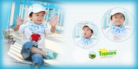 糖水BAB儿童周岁影楼相册模板