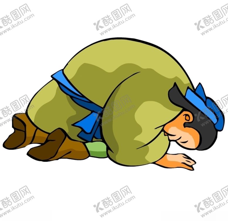 编号：12251009171132064937【酷图网】源文件下载-下跪的古人