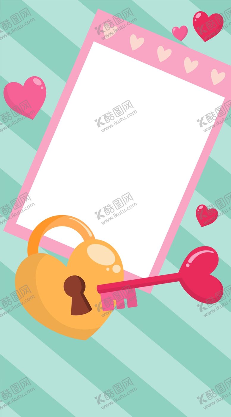 编号：39721303301622146936【酷图网】源文件下载-爱情元素海报