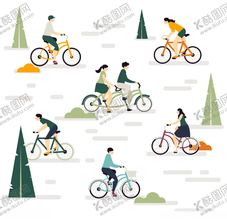 编号：83386004181713208819【酷图网】源文件下载-骑自行车