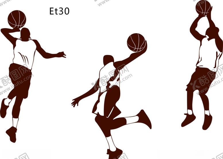 编号：66123807011116062079【酷图网】源文件下载-男孩打篮球矢量图