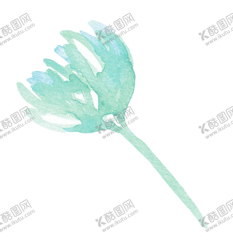 编号：95144010151120315359【酷图网】源文件下载-水彩手绘花卉花朵植物