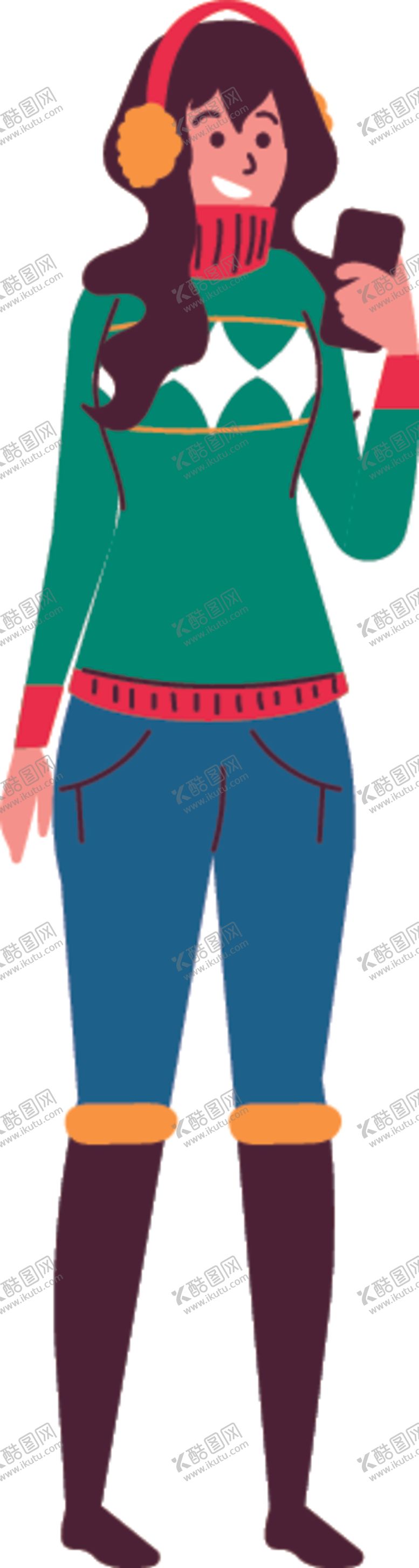 编号：23276605061813345057【酷图网】源文件下载-冬天服饰