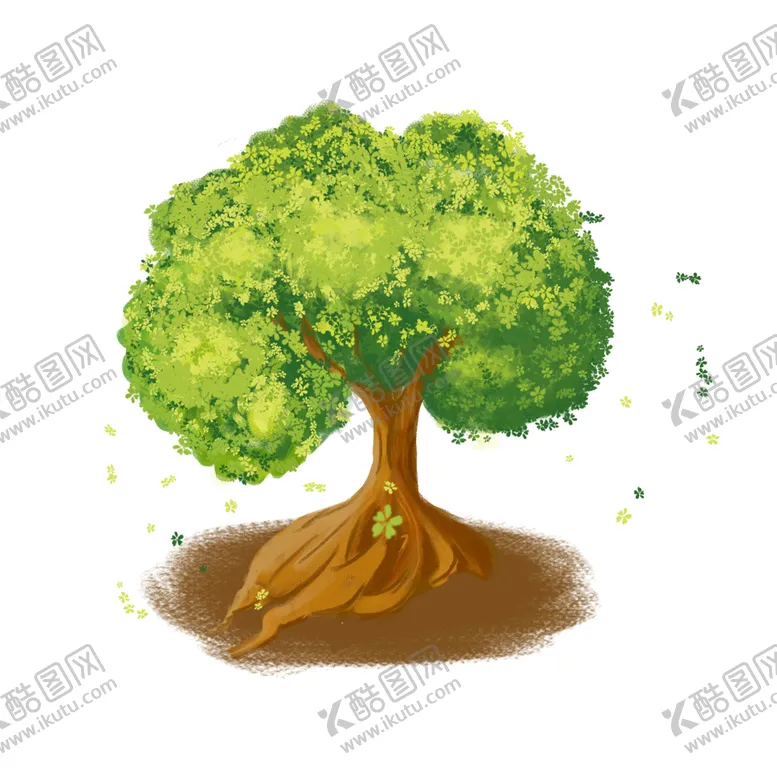 编号：61852910071031458352【酷图网】源文件下载-水彩树