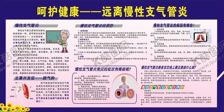 编号：11606412092212153478【酷图网】源文件下载-远离慢性支气管炎