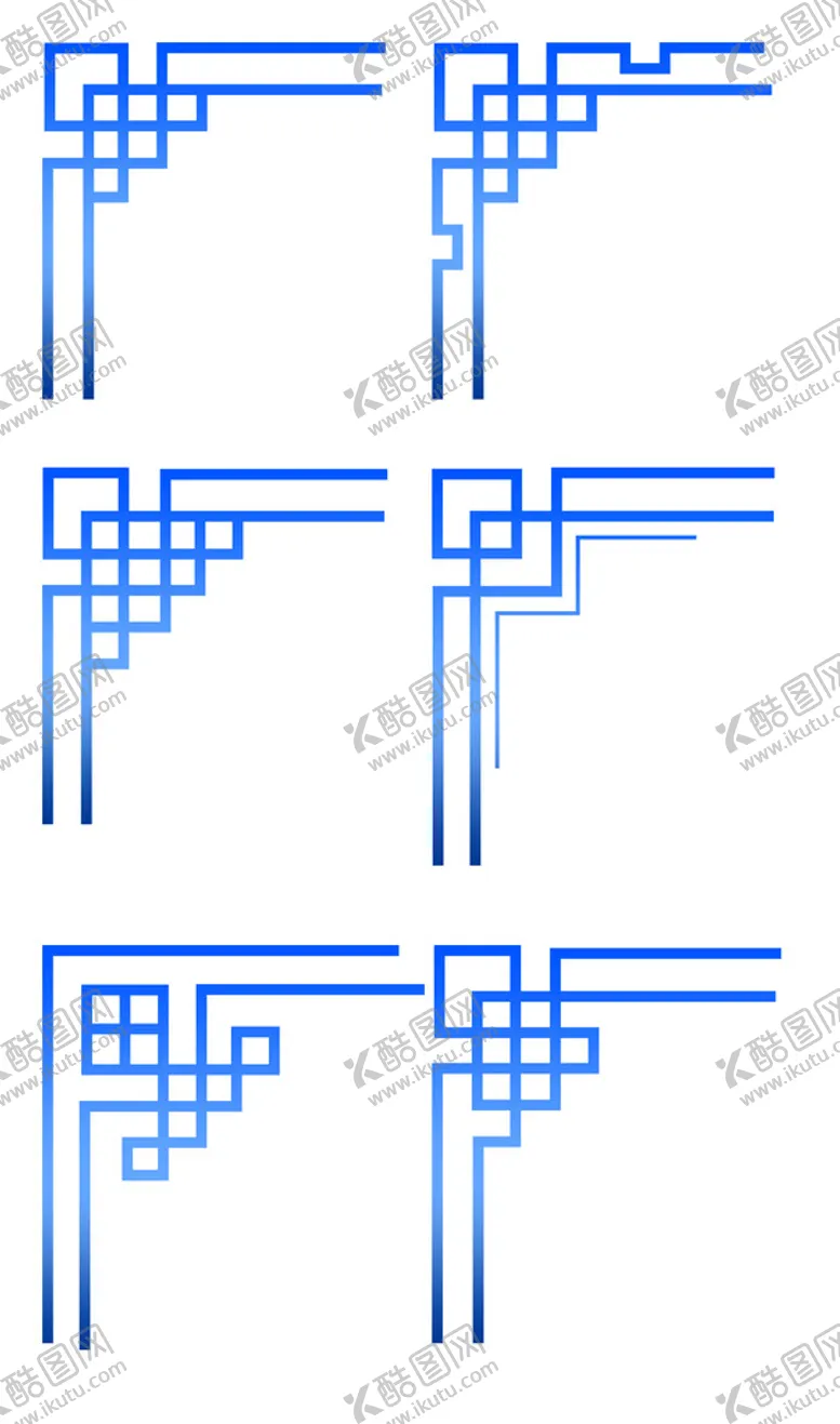 编号：37248009172256417082【酷图网】源文件下载-花纹古典装饰边角花纹中式花纹