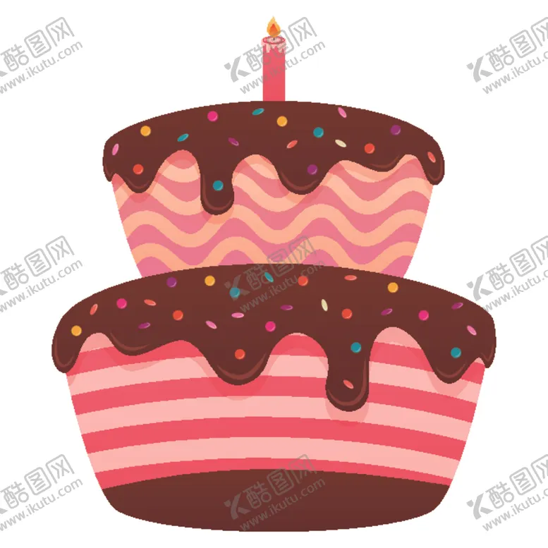 编号：40414205090754505750【酷图网】源文件下载-生日蛋糕