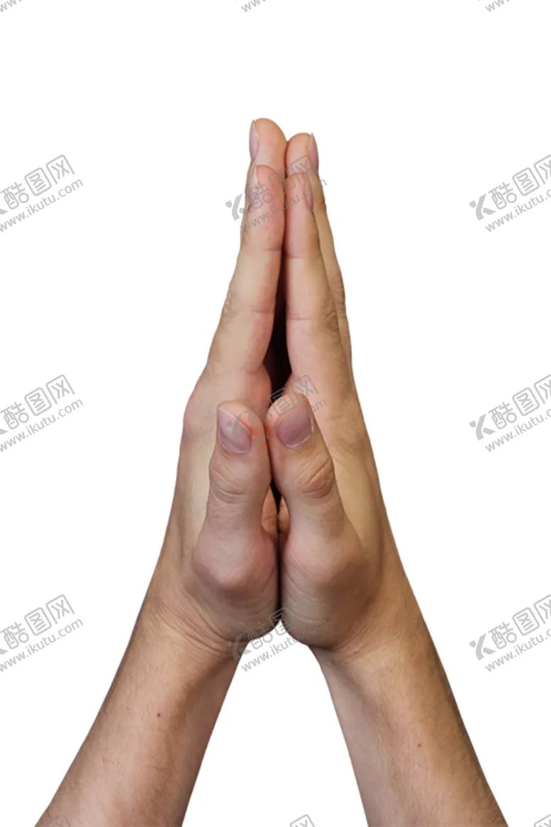 编号：41331504130505448272【酷图网】源文件下载-双手合十手势