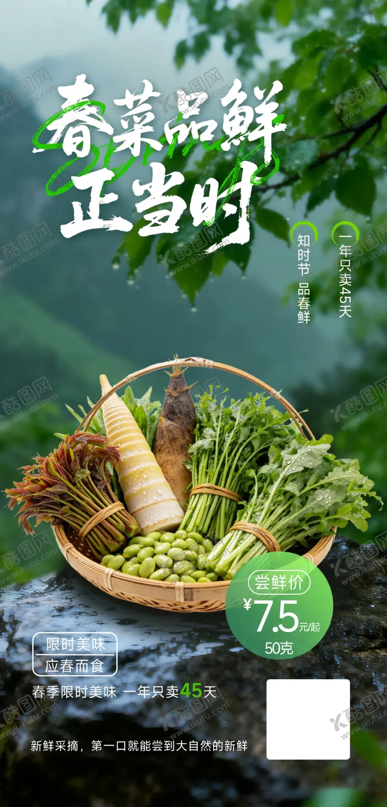 编号：94710104271521163087【酷图网】源文件下载-春菜尝鲜