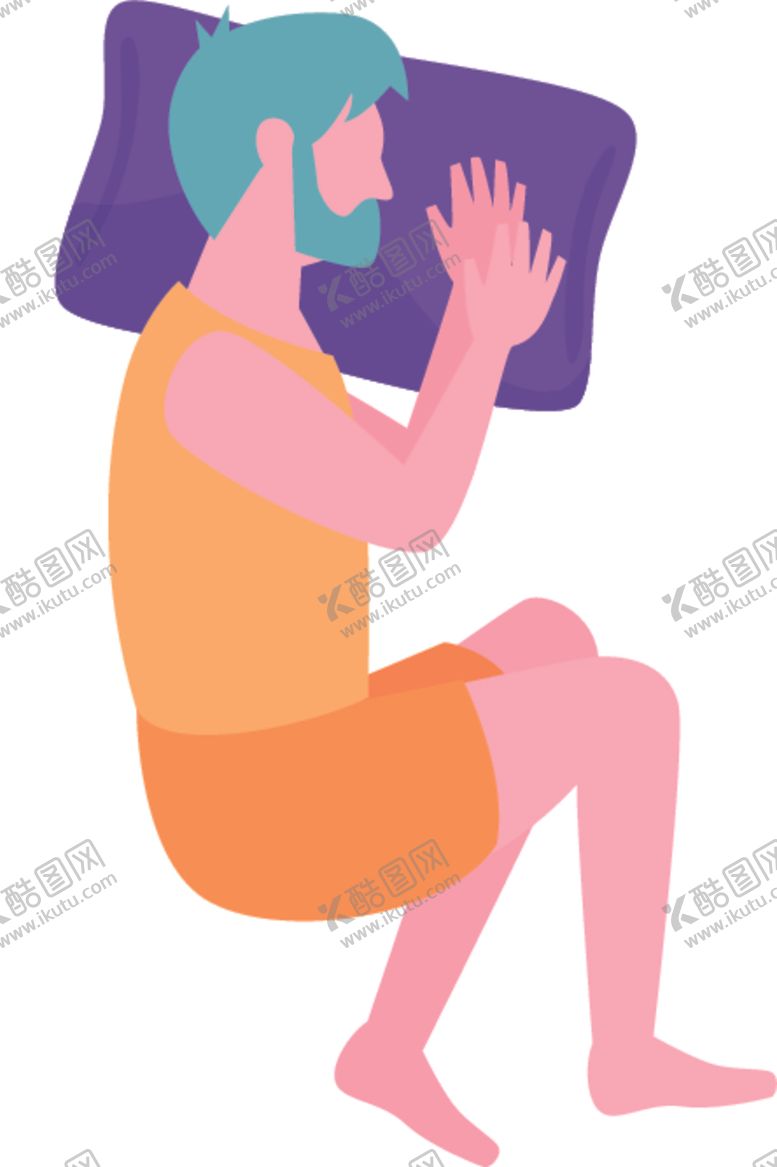编号：26503010282040093272【酷图网】源文件下载-睡觉姿势
