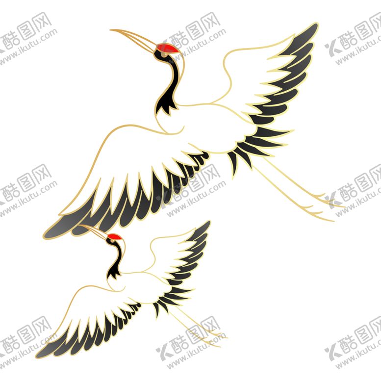 编号：47329707140035406712【酷图网】源文件下载-仙鹤素材