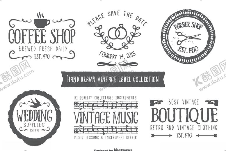 编号：84211910282151553098【酷图网】源文件下载-矢量标签素材