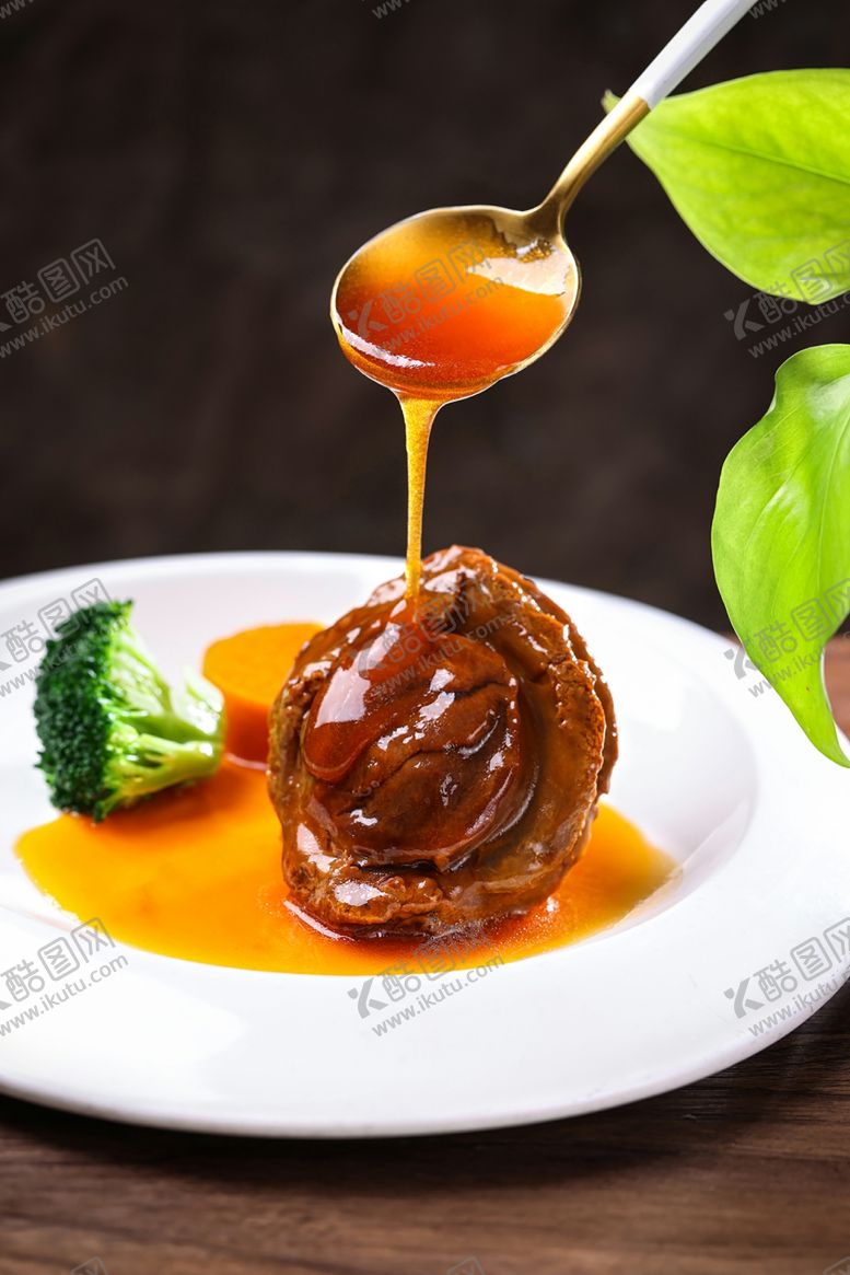 编号：70988811020421417616【酷图网】源文件下载-浇汁鲍鱼