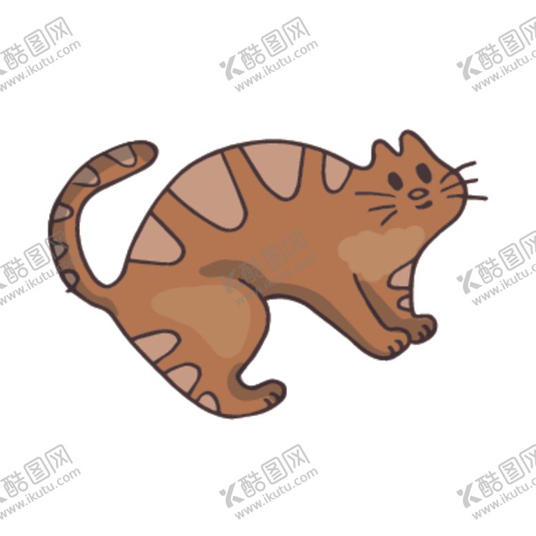 编号：62719206261801476178【酷图网】源文件下载-卡通动物猫咪图案