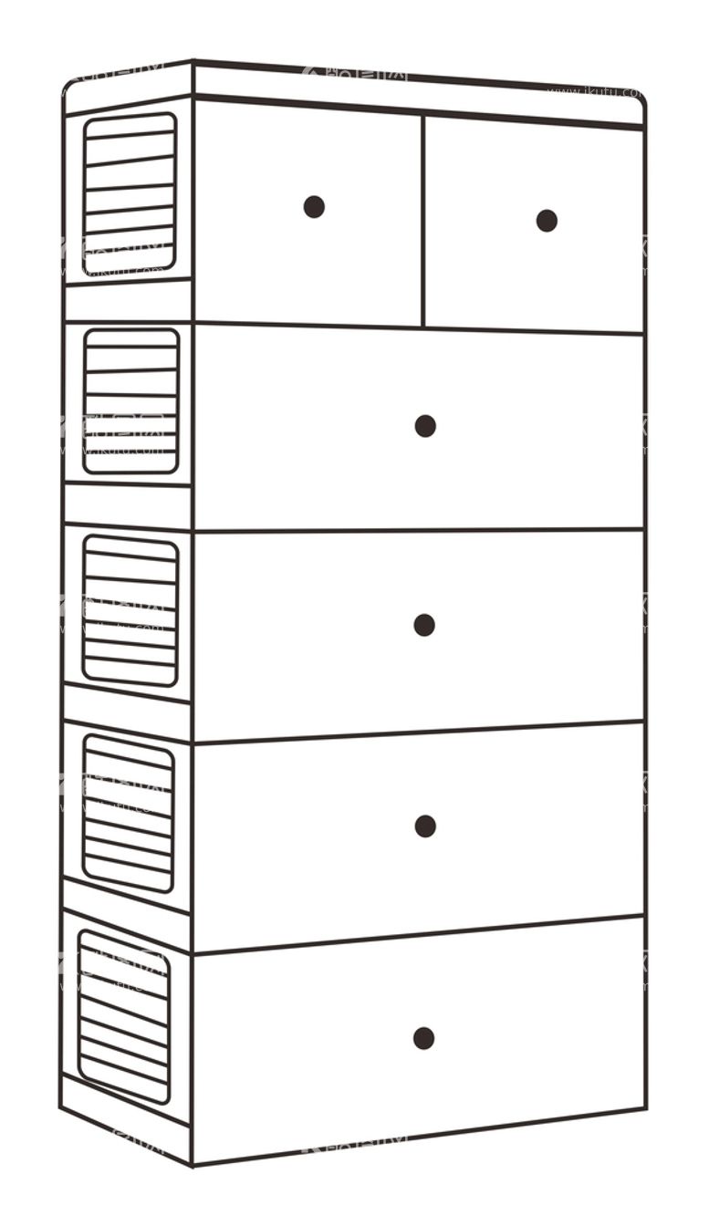 编号：80775112021017562487【酷图网】源文件下载-收纳柜
