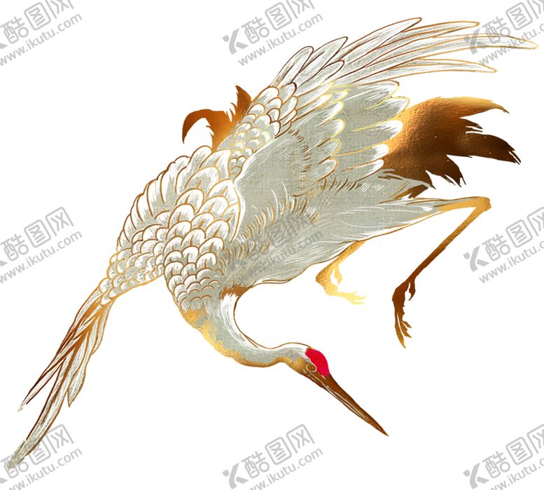 编号：54621710021327072753【酷图网】源文件下载-仙鹤